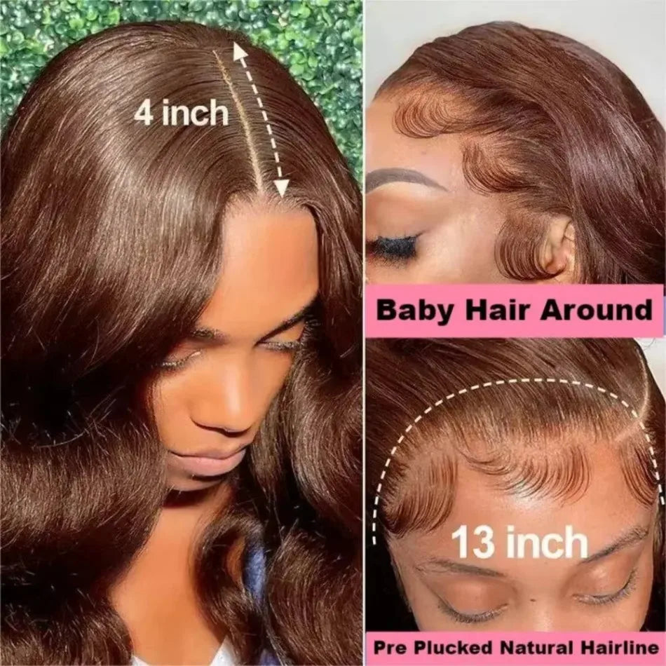 Chocolate Brown Lace Wig