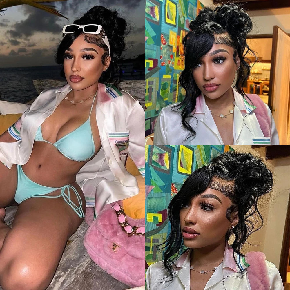 360 Full Lace Wig Human Hair Pre Plucked Deep Wave Frontal Wig Natural Hairline Hd Lace Wigs 30 40 Inch Curly Wigs