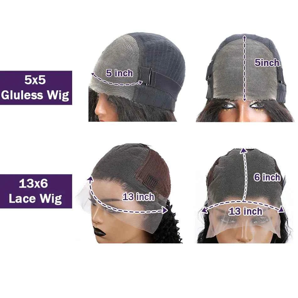 Brazilian pink color bob straight wig with 5x5 glueless and 13x6 HD lace frontal options, featuring Swiss lace base.