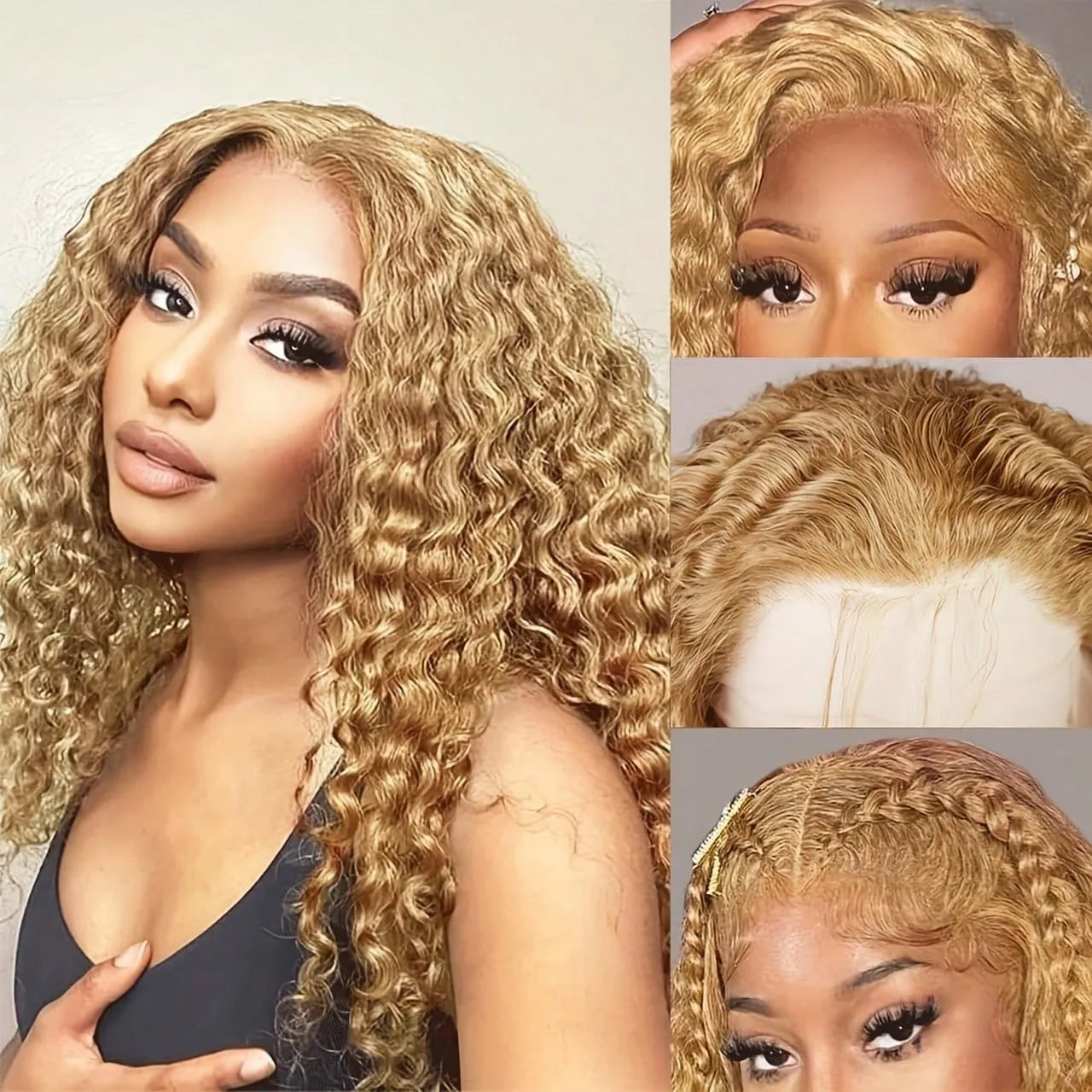 13x6 Deep Wave Lace Front Wig