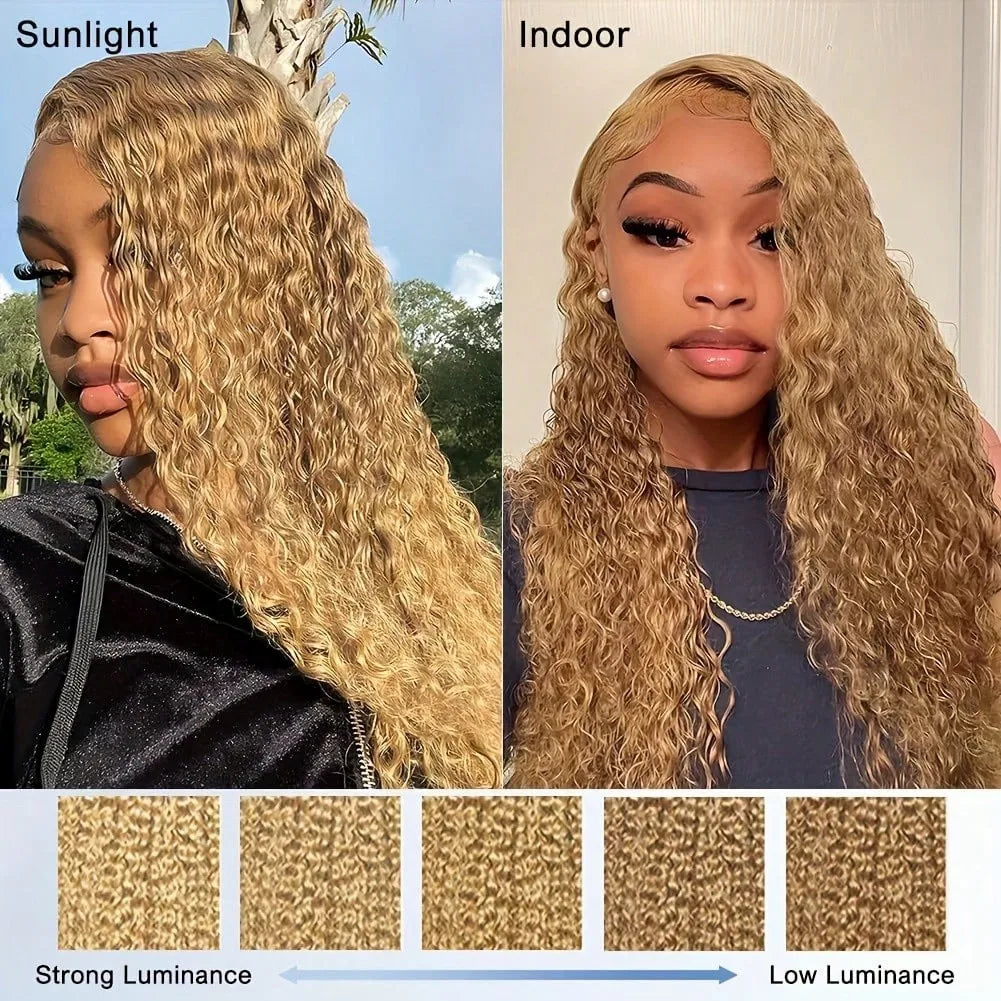 13x6 Deep Wave  Front Wig