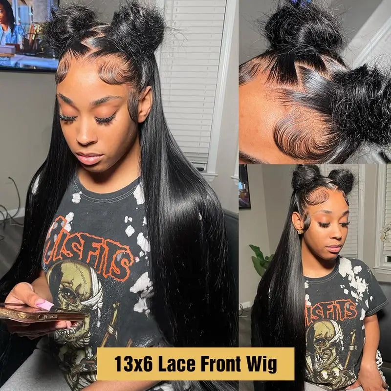 Human Lace Front Wigs 