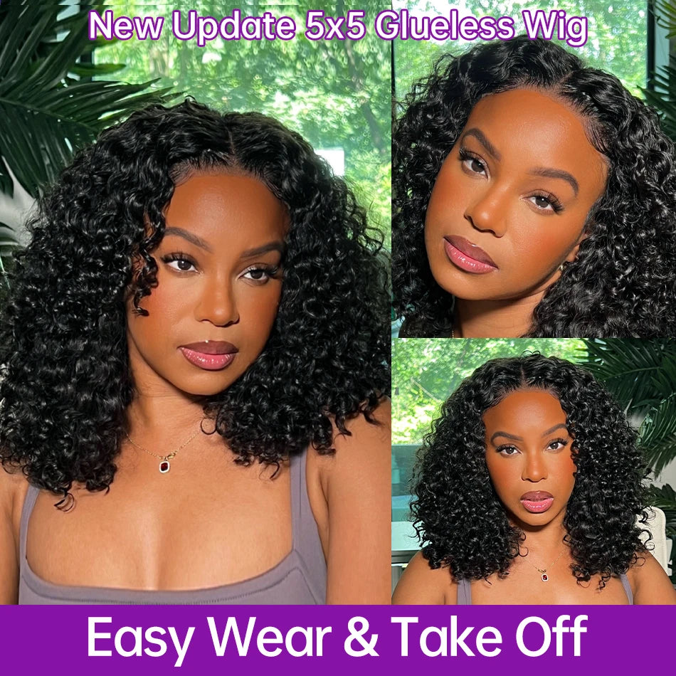 Authentic 250 Density Deep Wave African Hair Wig