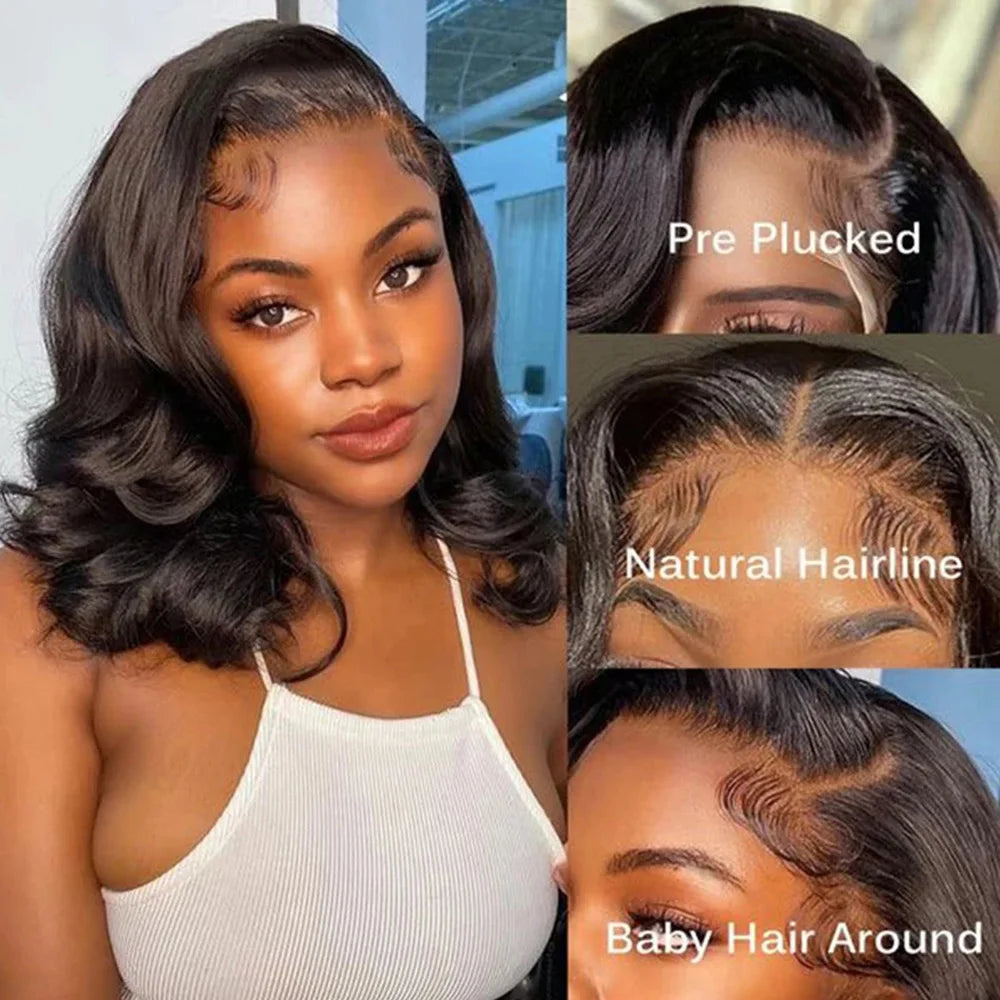 Chic Body Wave 4x4 Lace Closure Wig - Authentic Brazilian Hair