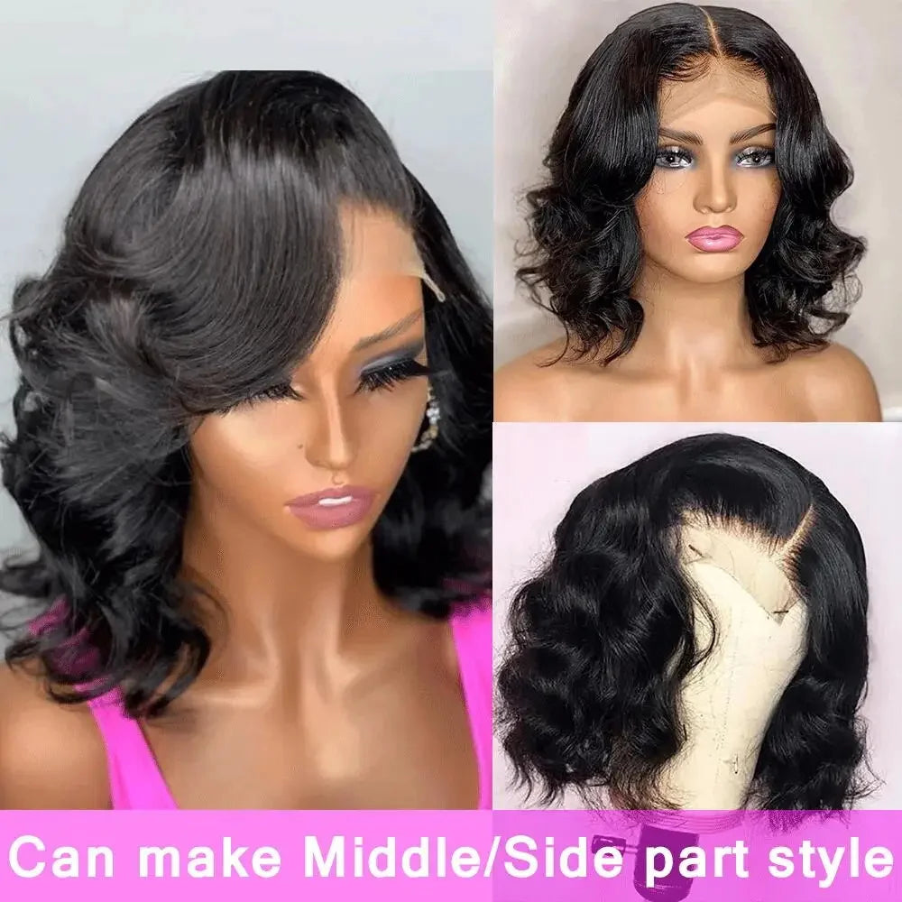 Chic Body Wave 4x4 Lace Closure Wig - Authentic Brazilian Hair