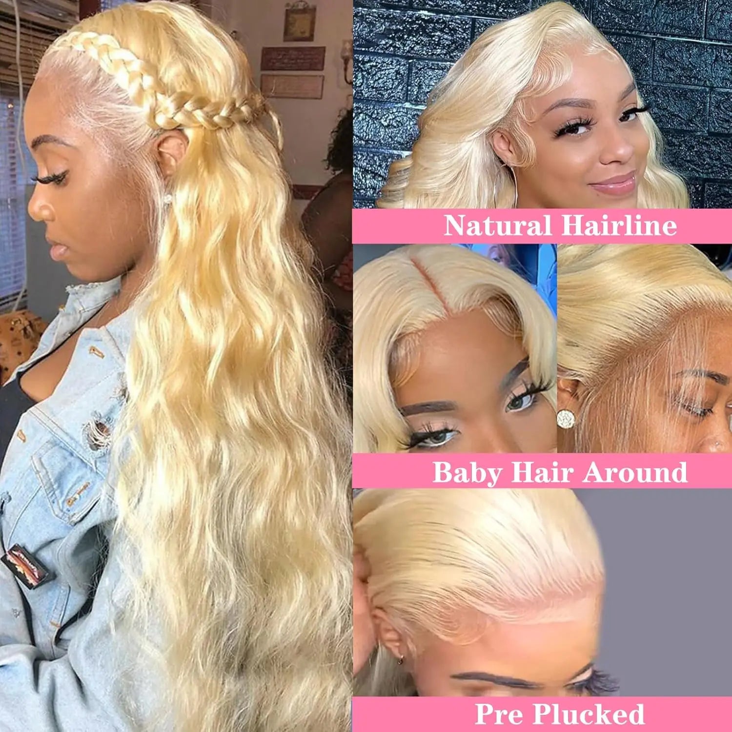 Blonde 13x6 Lace Front Wig portugal